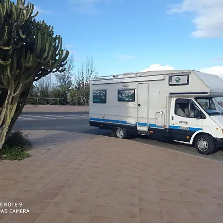Camper To Beautiful Island Campsite
